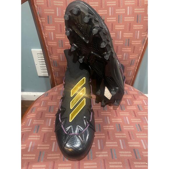 New adidas Freak Ultra Football Cleats Marvel Black Panther GV9265 Men Sz 12 NWT - Picture 4 of 8